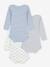 Lot 3 bodies Baleines bébé manches longues blanc 2 - vertbaudet enfant 