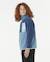 Sweat zippé en maille polaire Raw Energy block Fleece bleu 2 - vertbaudet enfant 