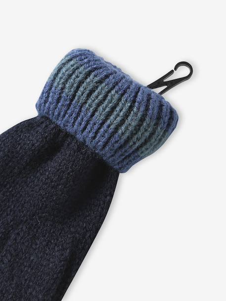 Ensemble garçon bonnet + snood + moufles/gants « Dinos » marine 7 - vertbaudet enfant 