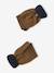 Ensemble torsadé garçon bonnet + snood + moufles/gants ocre 5 - vertbaudet enfant 
