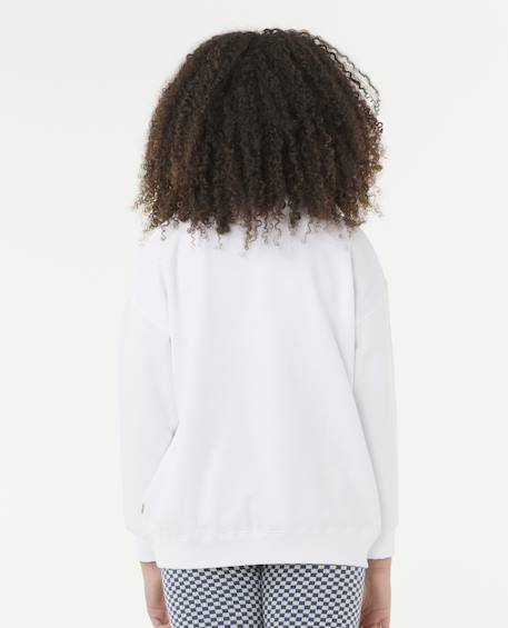 Sweat Keepsakes relaxed blanc 4 - vertbaudet enfant 