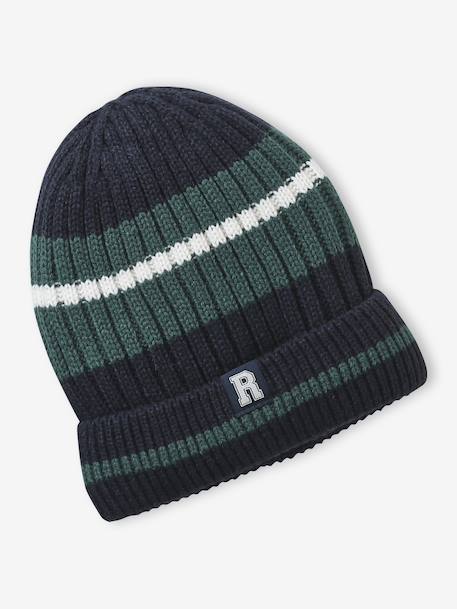 Bonnet collège garçon marine 1 - vertbaudet enfant 