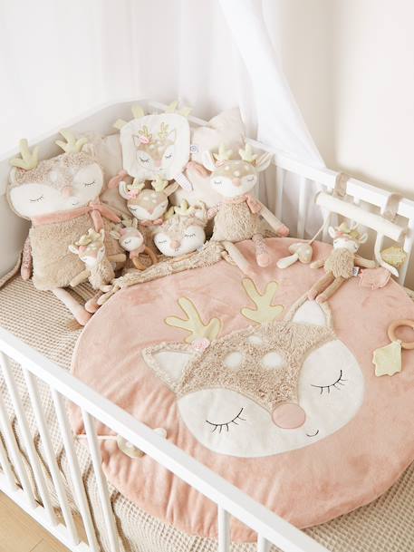 Peluche bébé faon ella chevreuil avec hochet Faon ella 6 - vertbaudet enfant 