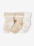 Lot de 3 paires de chaussettes bébé fille coeurs Lot beige+Lot écru 2 - vertbaudet enfant 