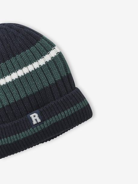 Bonnet collège garçon marine 2 - vertbaudet enfant 