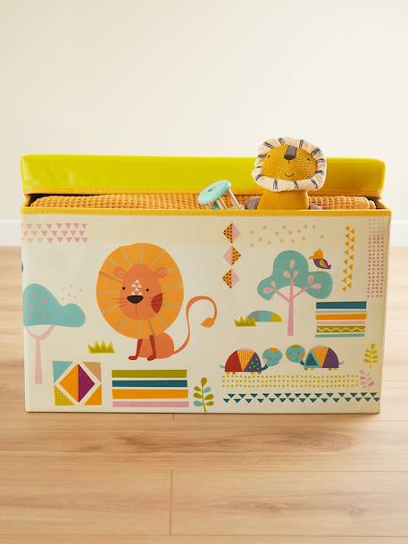 Coffre à jouets motif zoo, jusqu’à 80 kg Zoo 3 - vertbaudet enfant 