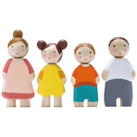 Famille de poupées the leaf Multicolore 1 - vertbaudet enfant 