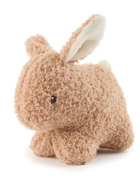 Peluche lapin fine doudou ourson avec hochet Lapin fine 6 - vertbaudet enfant 