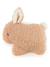 Peluche lapin fine doudou ourson avec hochet Lapin fine 1 - vertbaudet enfant 