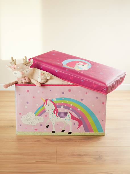 Coffre à jouets licorne, jusqu’à 80 kg Licorne 3 - vertbaudet enfant 