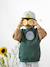 Sweat enfant Smile Little Gang LÄSSIG vert 3 - vertbaudet enfant 