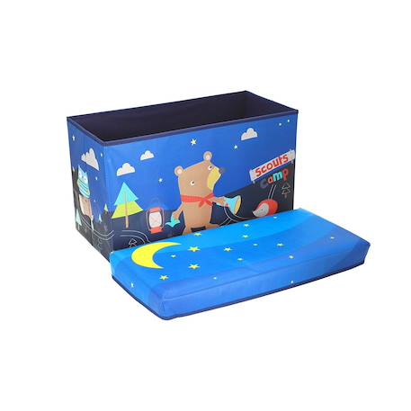 Boîte de rangement avec couvercle enfants Multicolore 2 - vertbaudet enfant 