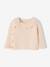 Ensemble naissance 3 pièces en tricot gilet + pantalon + bonnet gris chiné+rose 8 - vertbaudet enfant 