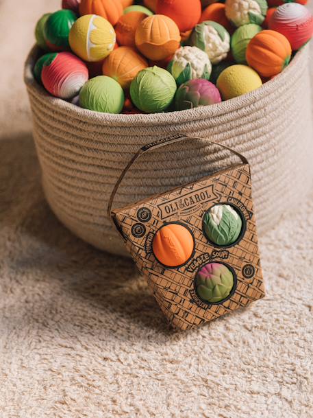 Balles sensorielles soupe de légume multicolore 1 - vertbaudet enfant 