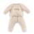 Jogging beige pour poupon 42 cm Multicolore 1 - vertbaudet enfant 