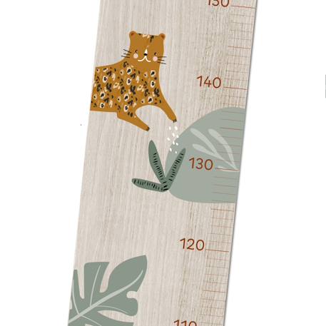 Toise en bois savana panthères Multicolo 4 - vertbaudet enfant 