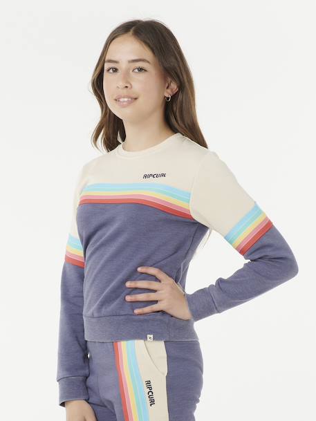 Sweat Surf Revival Crew fille marine 2 - vertbaudet enfant 