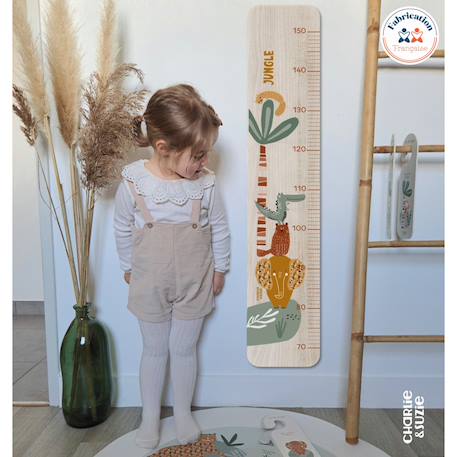 Toise en bois savana  les amis Multicolo 3 - vertbaudet enfant 