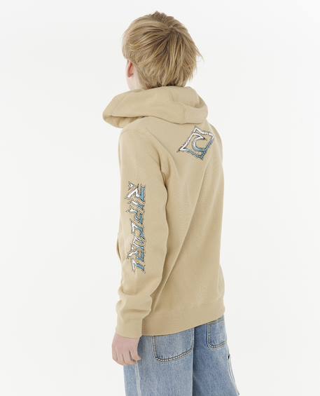 Sweat Tropic Daze beige 3 - vertbaudet enfant 