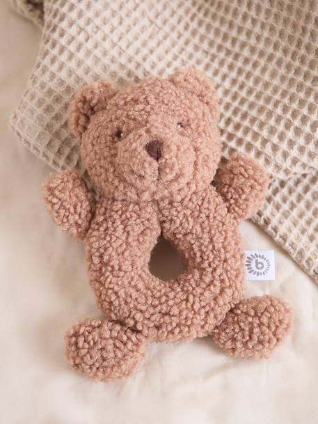 Peluche ours mika doudou ourson avec hochet Ourson mika 2 - vertbaudet enfant 