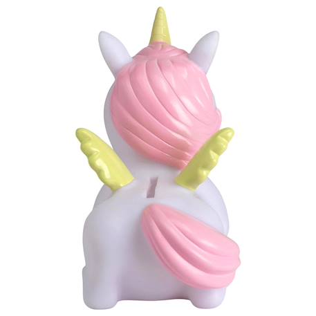 Tirelire enfant licorne Licorne, blanc, rose 4 - vertbaudet enfant 