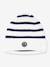 Bonnet enfant rayé en tricot doublé polaire marine 3 - vertbaudet enfant 
