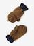 Ensemble torsadé garçon bonnet + snood + moufles/gants ocre 4 - vertbaudet enfant 