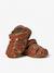 Sandales little gardener enfant en cuir vegan Brown+Dark brown+Green+Navy+Off white 2 - vertbaudet enfant 