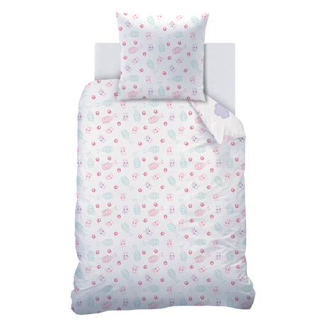 Parure de lit imprimée 100% coton, gabby et la maison magique world Rose 4 - vertbaudet enfant 