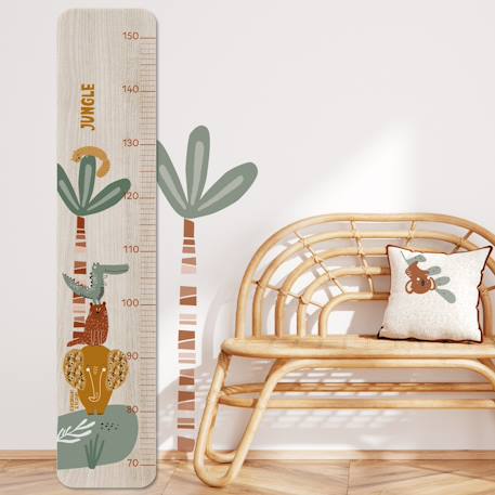 Toise en bois savana  les amis Multicolo 5 - vertbaudet enfant 