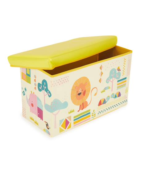 Coffre à jouets motif zoo, jusqu’à 80 kg Zoo 6 - vertbaudet enfant 