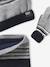 Coffret Noël bonnet Urban Park + snood + moufles/gants garçon gris chiné 2 - vertbaudet enfant 