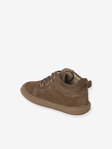 Chaussures premiers pas bébé lacets fuchsia+marron+rose 9 - vertbaudet enfant 