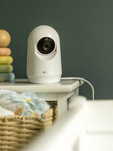 Écoute-bébé vidéo Zen Plus 2 blanc 1 - vertbaudet enfant 