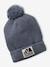 Ensemble garçon bonnet + snood + moufles/gants « Outdoor » bleu grisé+kaki 3 - vertbaudet enfant 