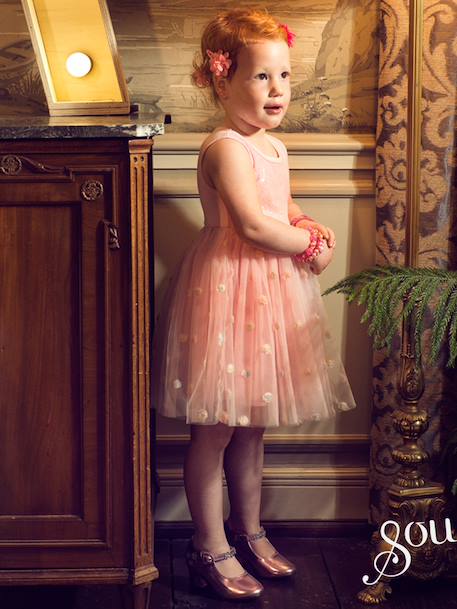Robe Roselyne 2ans rose 2 - vertbaudet enfant 