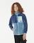 Sweat zippé en maille polaire Raw Energy block Fleece bleu 1 - vertbaudet enfant 