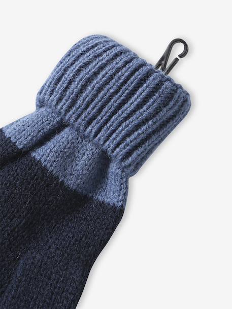 Ensemble garçon bonnet + snood + moufles/gants « Monstre » marine 7 - vertbaudet enfant 