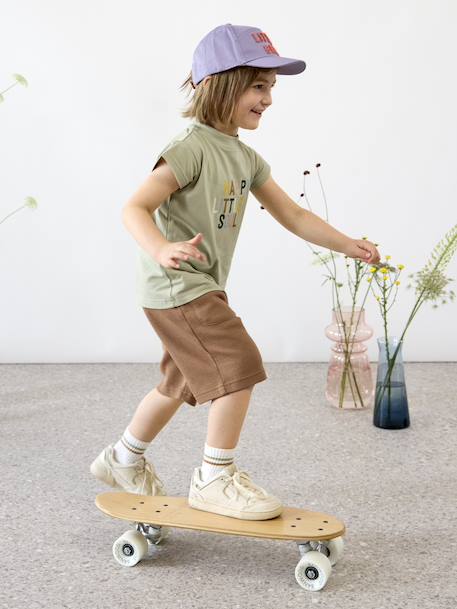 Garçon-T-shirt kaki enfant Little Gang LÄSSIG