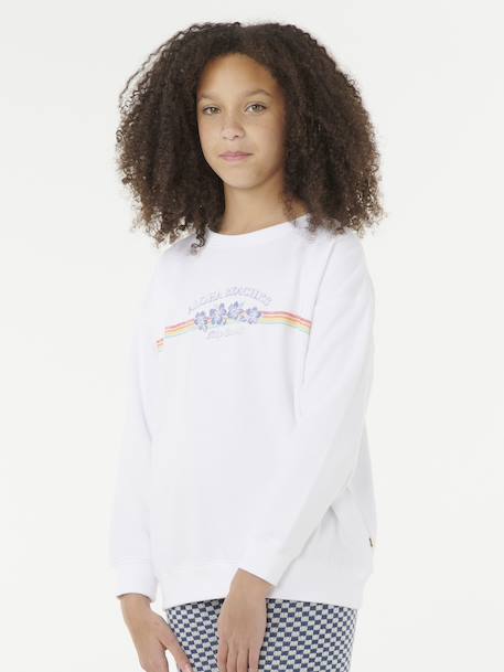 Sweat Keepsakes relaxed blanc 2 - vertbaudet enfant 