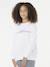 Sweat Keepsakes relaxed blanc 2 - vertbaudet enfant 
