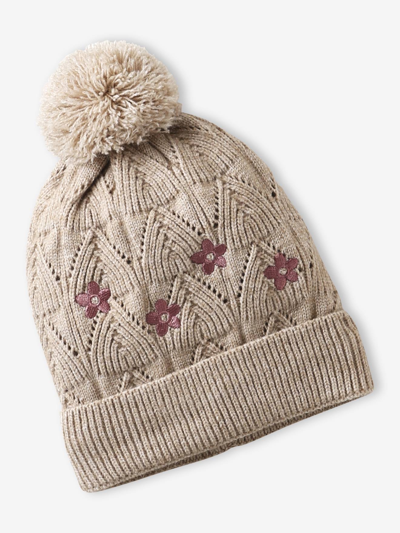 Ensemble Bonnet + Snood + Moufles/Mitaines Vertbaudet Fille | Rayures & Cœurs | Taille 2/3 Ans (2/3A) - 13