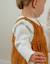 Ensemble salopette en velours et t-shirt en coto Marron 3 - vertbaudet enfant 