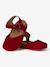 Sandales astrid enfant en cuir vegan Beige+Green+Light brown+Mustard+Purple+Red 30 - vertbaudet enfant 