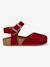 Sandales astrid enfant en cuir vegan Beige+Green+Light brown+Mustard+Purple+Red 29 - vertbaudet enfant 