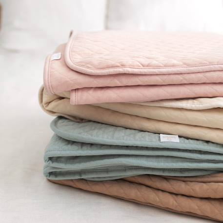 Couverture hiver  - tog 3 pady quilted - jersey Beige+Blush+Cream+Lunar+Mix grey+Mix tender+Stone+Vintage 5 - vertbaudet enfant 