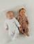 Lot de 2 pyjamas bébé en velours doux Ecru 4 - vertbaudet enfant 