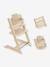 Tripp Trapp pack chaise + babyset beige+blanc+gris 1 - vertbaudet enfant 