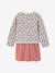 Ensemble robe et gilet matelassé fille anthracite+bois de rose 11 - vertbaudet enfant 