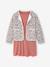 Ensemble robe et gilet matelassé fille anthracite+bois de rose 8 - vertbaudet enfant 